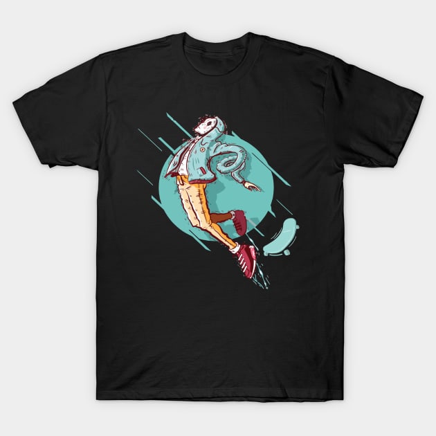 Skateboarder Forever T-Shirt by jobieh shop